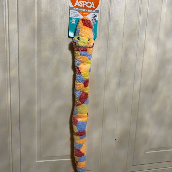 ASPCA Multicolor & - Squeakers Snake 🐍 Dog Toy 24” - Picture 5 of 5